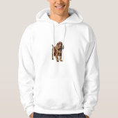 Cocker Spaniel Hoodie Dual afbeelding Design (Voorkant)