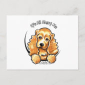 Cocker Spaniel IAAM Briefkaart (Voorkant)