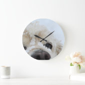 Cocker Spaniel in de sneeuw Grote Klok (Huis)