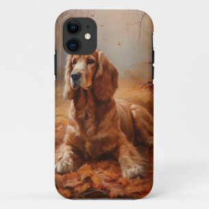 Cocker Spaniel in Herfstbladeren Herfst Inspire Case-Mate iPhone Case