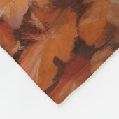 Cocker Spaniel in Herfstbladeren Herfst Inspire Fleece Deken (Hoek)