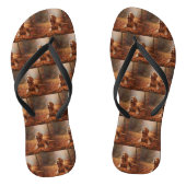 Cocker Spaniel in Herfstbladeren Herfst Inspire Teenslippers (Voetbed)