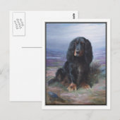 Cocker Spaniel in Highlands door Lilian Cheviot Briefkaart (Voorkant / Achterkant)