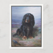 Cocker Spaniel in Highlands door Lilian Cheviot Briefkaart (Voorkant)