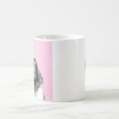 Cocker Spaniel in regenjas (Ume) Koffiemok (Center)