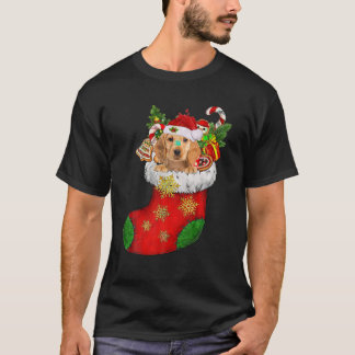 Cocker Spaniel in Sock-kerstkerstkerstkerstkerstke T-shirt