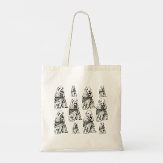 Cocker spaniel inglés tote bag (Achterkant)