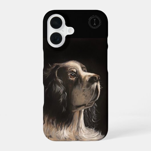 cocker spaniel iphone case  16 hoesje (Achterkant)