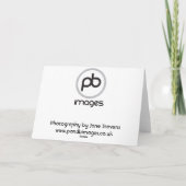 Cocker Spaniel Kaart (Achterkant)