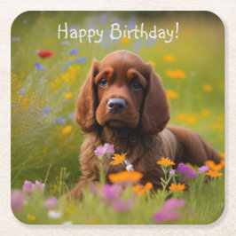 Cocker Spaniel Kartonnen Onderzetters