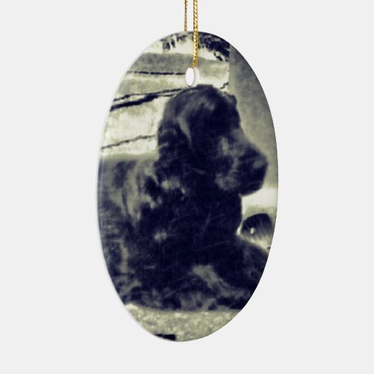 Cocker Spaniel Keramisch Ornament (Rechts)