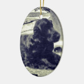 Cocker Spaniel Keramisch Ornament (Links)