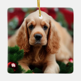 Cocker Spaniel Keramisch Ornament
