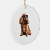 Cocker Spaniel Keramisch Ornament (Rechts)