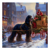 Cocker Spaniel Kerst Feestseizoen Perfect Poster (Voorkant)