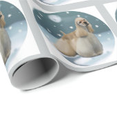 Cocker Spaniel-kerstcadeaus Cadeaupapier (Rol Hoek)