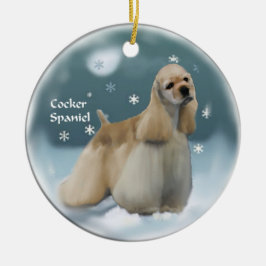 Cocker Spaniel kerstcadeaus Ornament