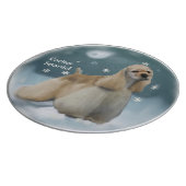 Cocker Spaniel-kerstcadeaus Snijplank (Hoek)