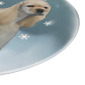 Cocker Spaniel-kerstcadeaus Snijplank (Hoek)