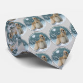 Cocker Spaniel-kerstcadeaus Stropdas (Opgerold)