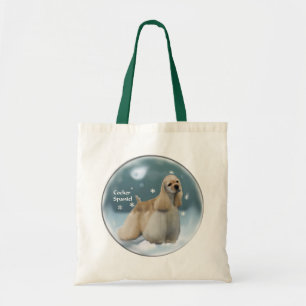Cocker Spaniel-kerstcadeaus Tote Bag