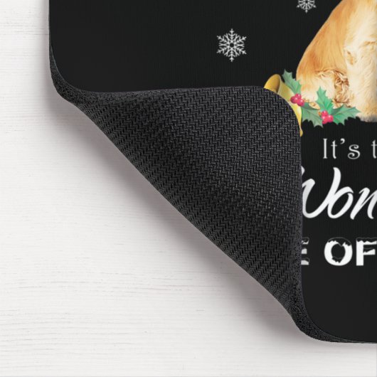 Cocker Spaniel | KerstCocker Spaniel Coffee Muismat (Hoek)