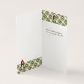 Cocker Spaniel Kerstgroene feestdag Kaart (Binnen)