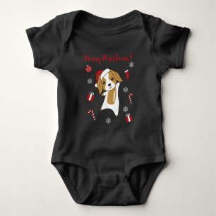 Cocker Spaniel Kersthond Winterdieren Hond Romper
