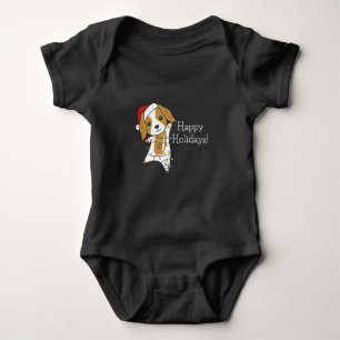 Cocker Spaniel Kersthond Winterdieren Hond Romper