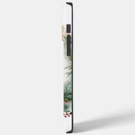 Cocker Spaniel Kerstkrans Feestelijke Pup Case-Mate iPhone Case (Achterkant / Links)