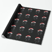 Cocker Spaniel Kerstmis Cadeaupapier (Uitgerold)