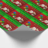 Cocker Spaniel Kerstmis Cadeaupapier (Hoek)