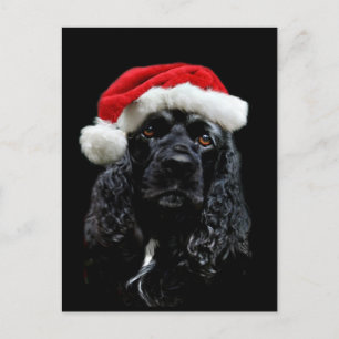 Cocker Spaniel Kerstmis Feestdagenkaart