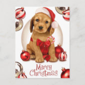 Cocker Spaniel Kerstmis Feestdagenkaart (Voorkant)