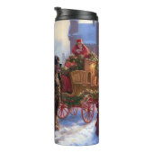 Cocker Spaniel Kerstmis Feestelijk Seizoen Thermosbeker (Geroteerd rechts)