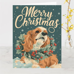Cocker Spaniel Kerstmis Kaart
