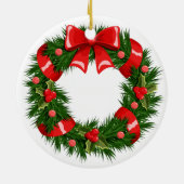 Cocker spaniel Kerstmis Keramisch Ornament (Achterkant)