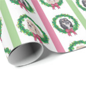 Cocker Spaniel kerstpapier Cadeaupapier (Rol Hoek)