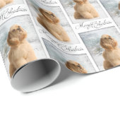 Cocker Spaniel kerstpapier Cadeaupapier (Rol Hoek)