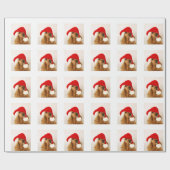 Cocker Spaniel kerstpapier Cadeaupapier (Vlak)