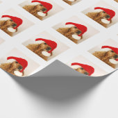 Cocker Spaniel kerstpapier Cadeaupapier (Hoek)