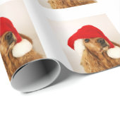 Cocker Spaniel kerstpapier Cadeaupapier (Rol Hoek)