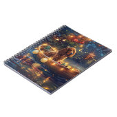 Cocker Spaniel Kerstvakantie Notitieboek (Linkerzijde)