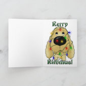 Cocker Spaniel - Kerstverlichting Feestdagen Kaart (Binnen)
