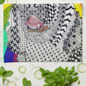 Cocker Spaniel keukenhanddoek (Gevouwen)