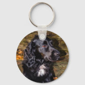 Cocker Spaniel Keyring Sleutelhanger (Voorkant)
