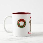 Cocker spaniel koffiekop tweekleurige koffiemok (Links)