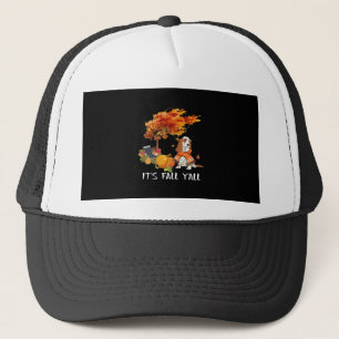 Cocker Spaniel Kostuum Herfst Het is Herfst Y'all Trucker Pet