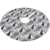 Cocker Spaniel Laat het sneeuwen Kerstmis Kerstboom Rok (Gekanteld)