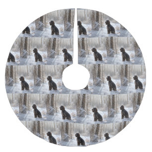 Cocker Spaniel Laat het sneeuwen Kerstmis Kerstboom Rok